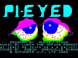 Pi-Eyed — ZX Spectrum — скриншот