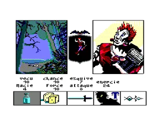 Turlogh le Rodeur — Amstrad CPC — скриншот