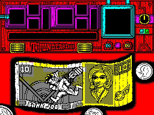 Thunderbirds — ZX Spectrum — скриншот