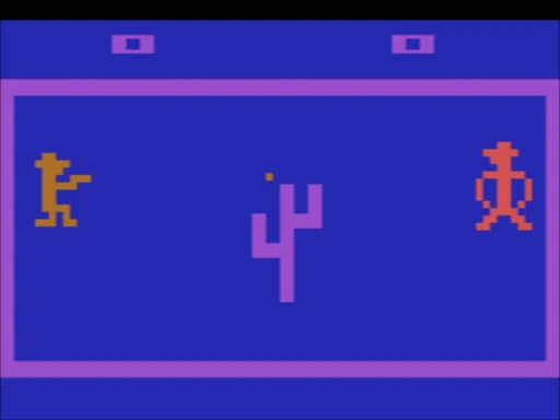 Outlaw ~ Gunslinger (USA) — Atari 2600 — скриншот