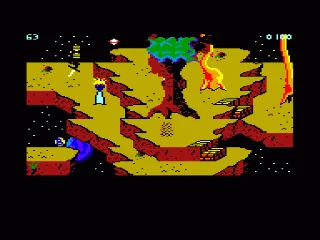 Plate-Forme — Amstrad CPC — скриншот
