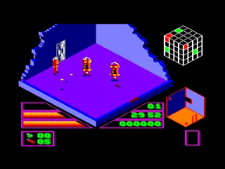 Triaxos — Amstrad CPC — скриншот