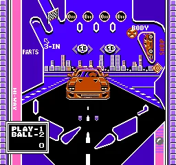 Super Pinball (Japan) — Денди/Nintendo — скриншот