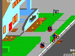 Paperboy (USA, Brazil) (En) — Sega Master System — скриншот