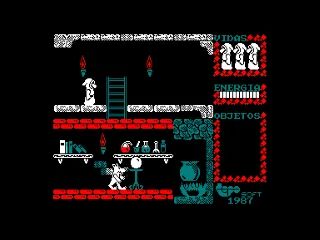 Spirits — Amstrad CPC — скриншот