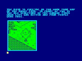 Souls of Darkon — Amstrad CPC — скриншот