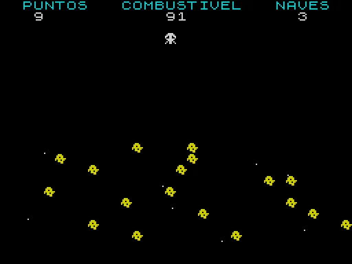 Galaxy Patrol — ZX Spectrum — скриншот