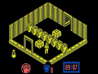 Attack of the Killer Tomatoes — Amstrad CPC — скриншот