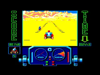 Quad — Amstrad CPC — скриншот