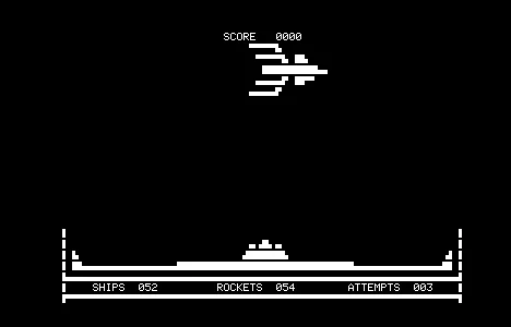 Space — Радио-86РК — скриншот