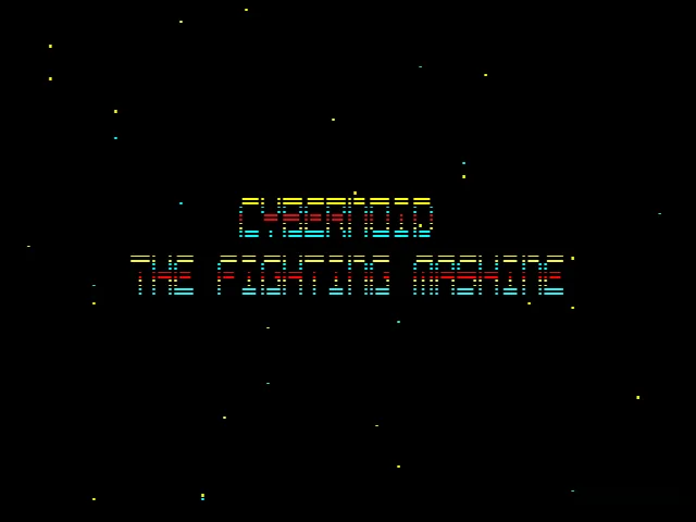 CYBERNOID (THE FIGHTING MACHINE) — БК-0010 — скриншот