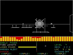 Komplex — ZX Spectrum — скриншот