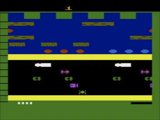 Frogger (USA) — Atari 2600 — скриншот