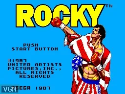 Rocky (World) — Sega Master System — скриншот
