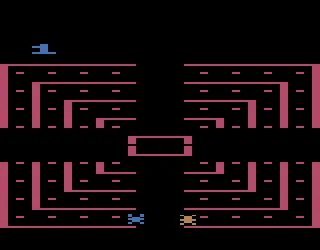 Dodge 'Em (Europe) (Rev 1) — Atari 2600 — скриншот