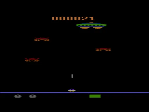 Sky Alien ~ Assault (Europe) — Atari 2600 — скриншот
