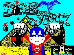 Bomb Jack — ZX Spectrum — скриншот