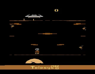 Cosmic Creeps (USA) — Atari 2600 — скриншот