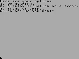 Galactic Empire — ZX Spectrum — скриншот