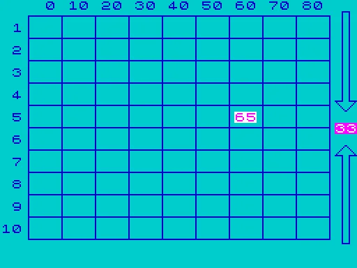 Bingo — ZX Spectrum — скриншот