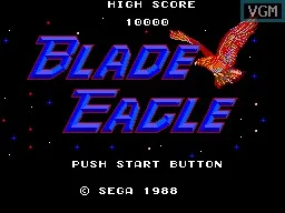 Blade Eagle 3-D (World) — Sega Master System — скриншот