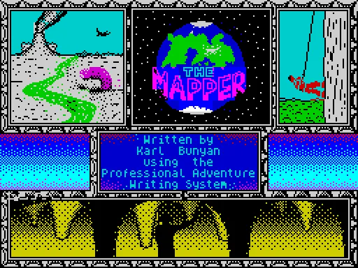 The Mapper — ZX Spectrum — скриншот