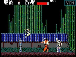 Kenseiden (USA, Europe, Brazil) (En) — Sega Master System — скриншот