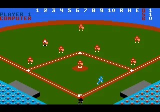 RealSports Baseball (USA) — Atari 7800 — скриншот