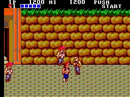 Double Dragon (World) — Sega Master System — скриншот