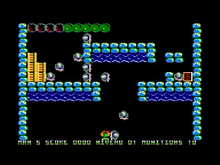 Romba — Amstrad CPC — скриншот