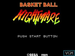 Basketball Nightmare (Europe, Brazil) (En) — Sega Master System — скриншот