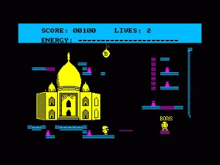 Short's Fuse — Amstrad CPC — скриншот