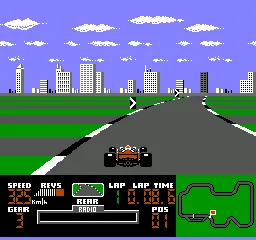 Ferrari (Japan) — Денди/Nintendo — скриншот