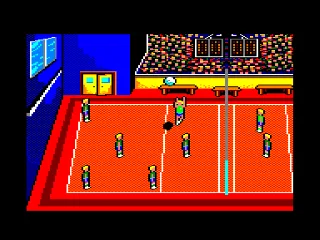 Volley Ball — Amstrad CPC — скриншот
