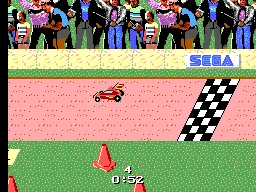 R.C. Grand Prix (USA, Europe, Brazil) (En) — Sega Master System — скриншот