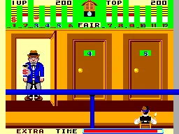 Bank Panic (Europe, Brazil) (En) — Sega Master System — скриншот