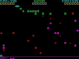 Galactic Warriors — ZX Spectrum — скриншот